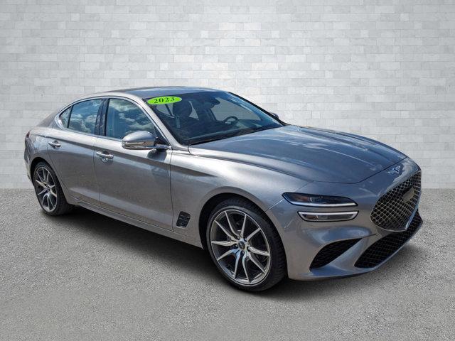 used 2023 Genesis G70 car, priced at $31,283