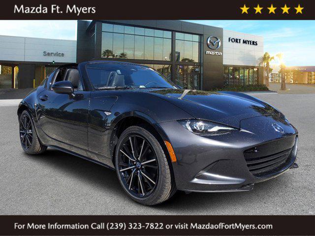 new 2024 Mazda MX-5 Miata RF car, priced at $37,250