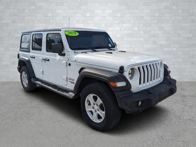 used 2019 Jeep Wrangler Unlimited car, priced at $22,993