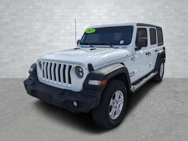 used 2019 Jeep Wrangler Unlimited car, priced at $22,993