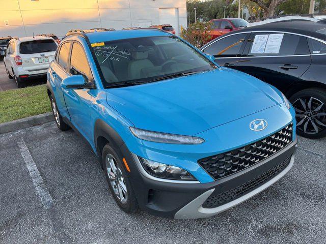 used 2022 Hyundai Kona car, priced at $16,921