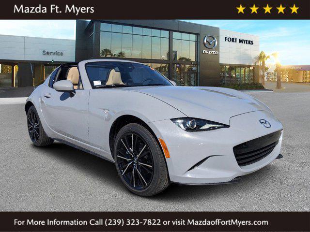 new 2024 Mazda MX-5 Miata RF car, priced at $37,250