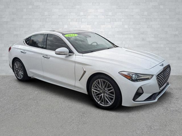 used 2021 Genesis G70 car, priced at $20,551