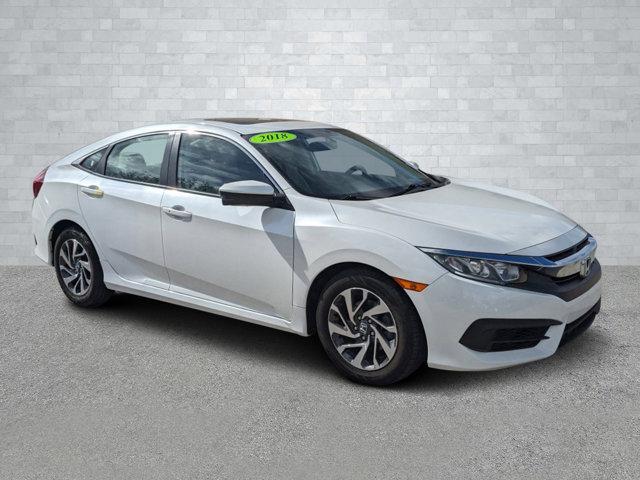 used 2018 Honda Civic car, priced at $16,451