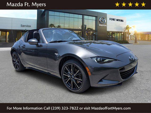 new 2024 Mazda MX-5 Miata RF car, priced at $37,270