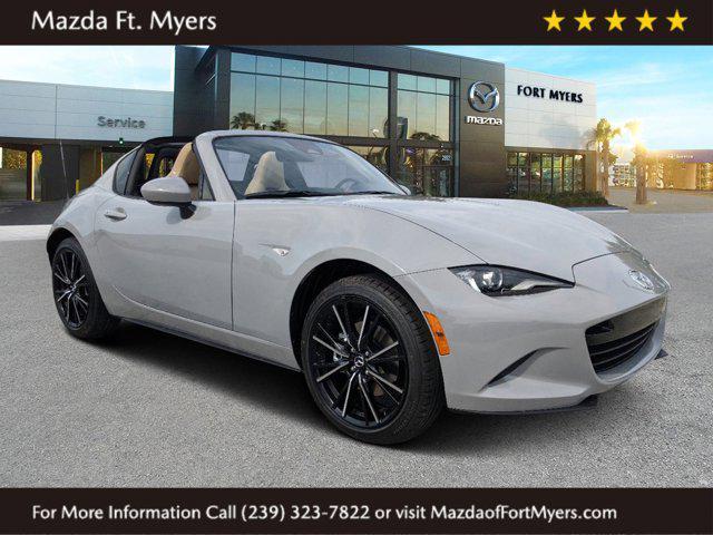 new 2024 Mazda MX-5 Miata RF car, priced at $37,250