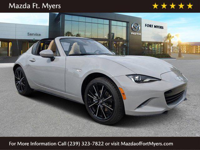 new 2024 Mazda MX-5 Miata RF car, priced at $38,175