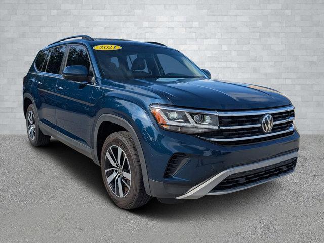 used 2021 Volkswagen Atlas car, priced at $17,181