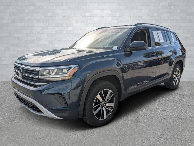 used 2021 Volkswagen Atlas car, priced at $17,181