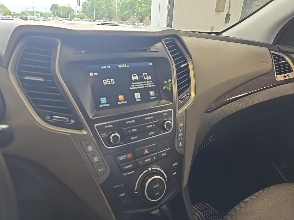 used 2017 Hyundai Santa Fe car, priced at $14,065