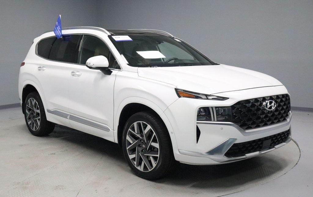 used 2021 Hyundai Santa Fe car, priced at $23,658
