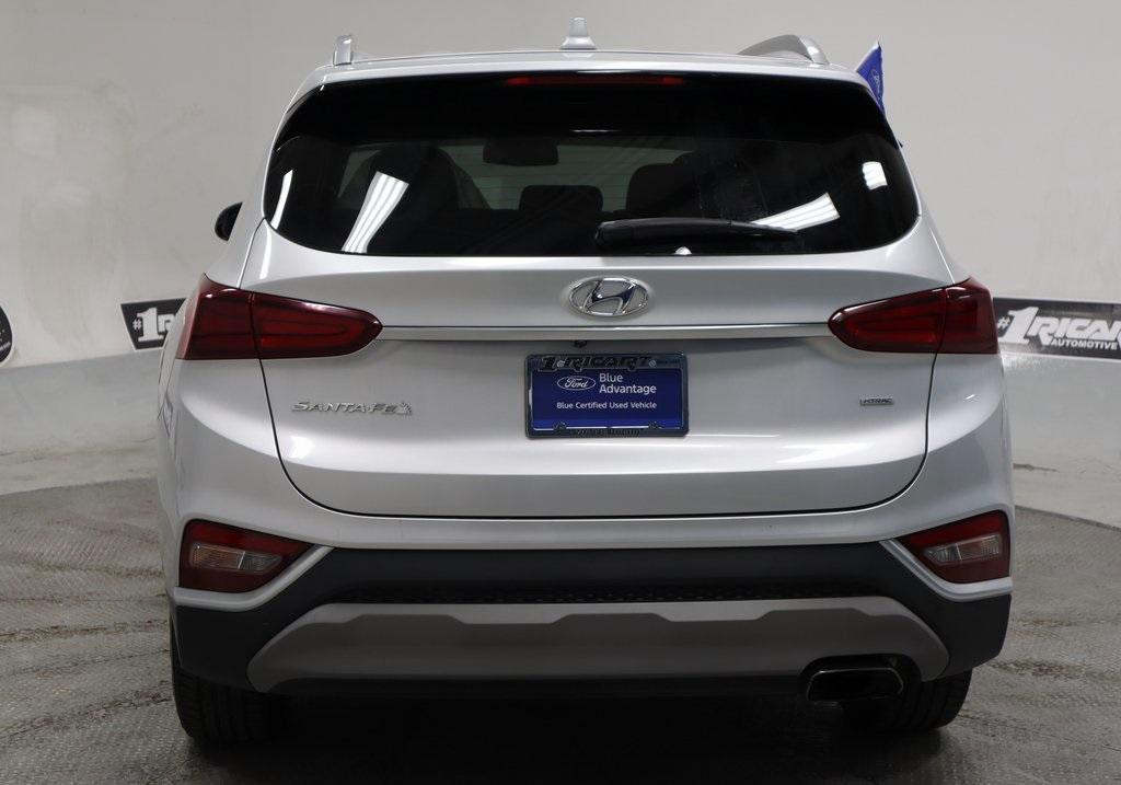 used 2019 Hyundai Santa Fe car, priced at $15,654