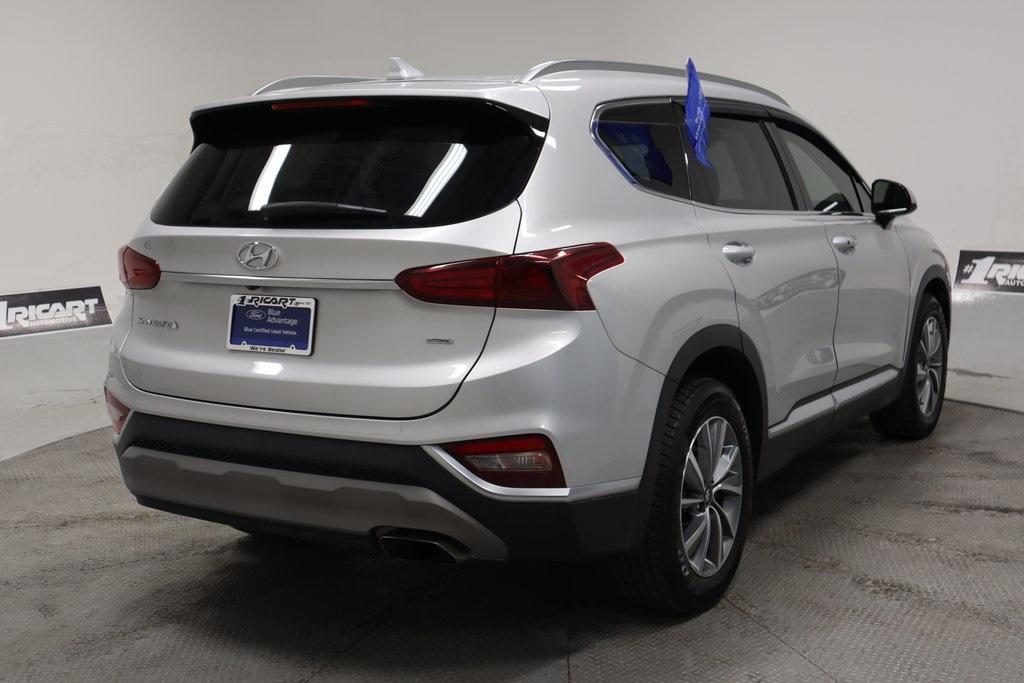 used 2019 Hyundai Santa Fe car, priced at $15,654