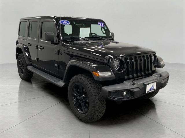 used 2021 Jeep Wrangler Unlimited car, priced at $32,499
