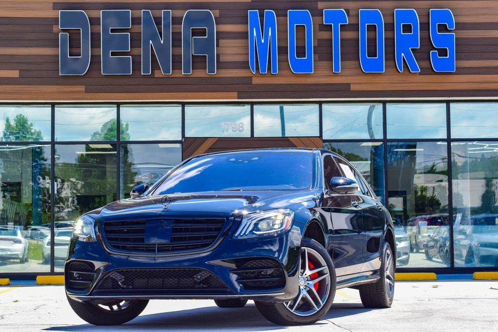 used 2018 Mercedes-Benz S-Class car, priced at $45,991