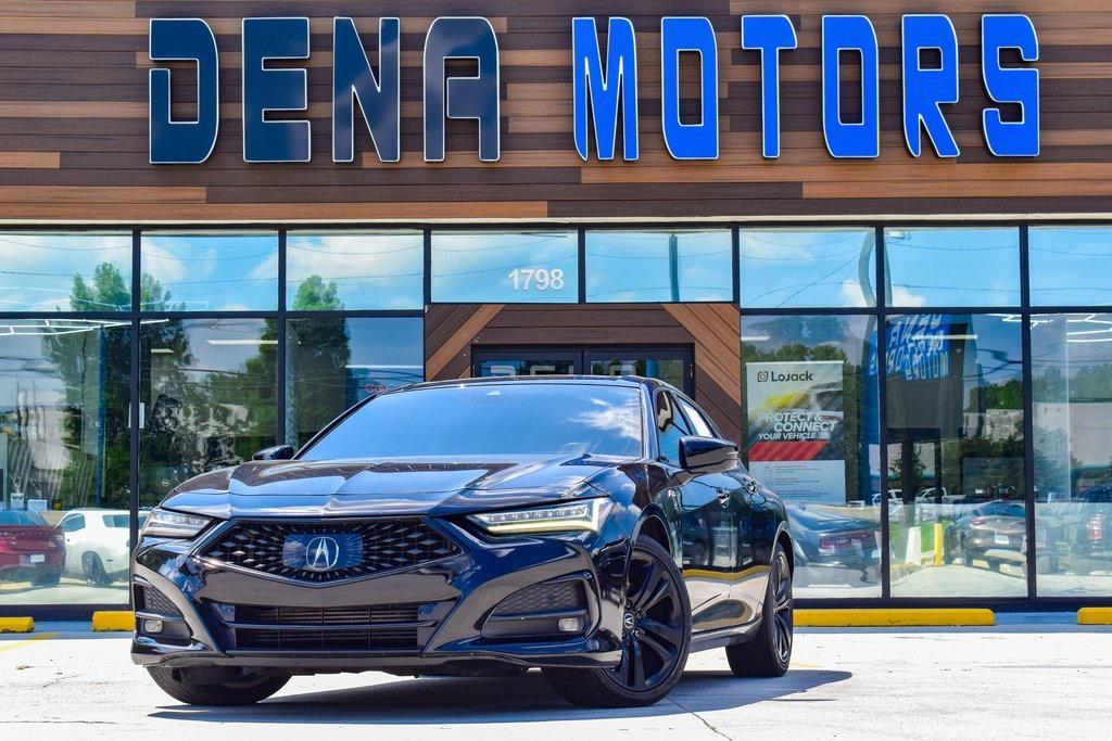 used 2021 Acura TLX car, priced at $25,550