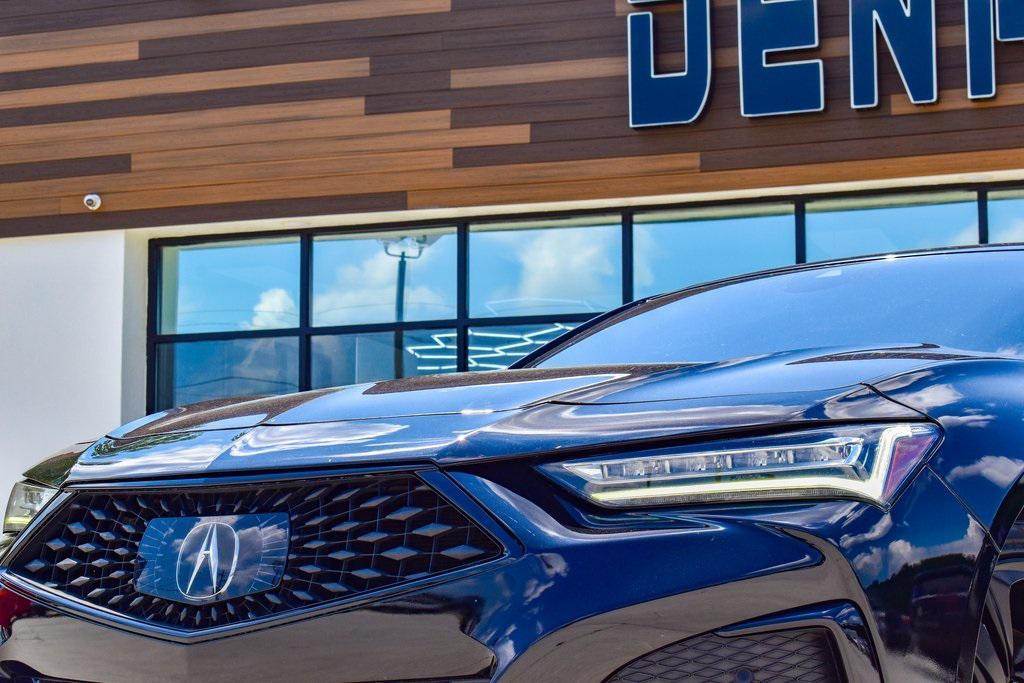 used 2021 Acura TLX car, priced at $25,550