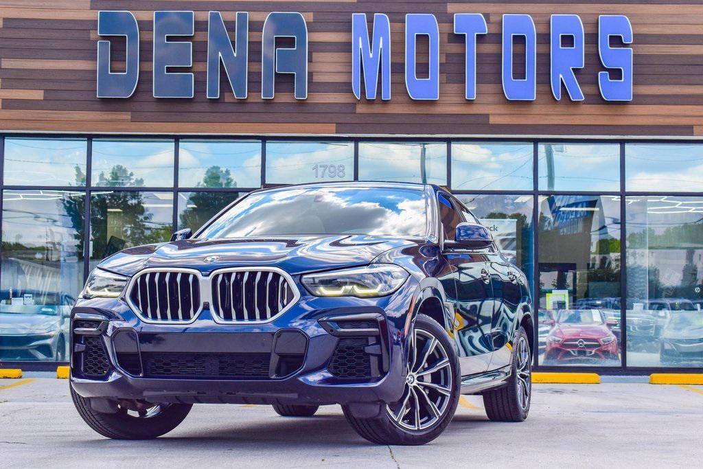 used 2022 BMW X6 car, priced at $47,500