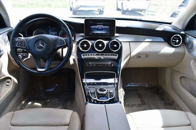 used 2017 Mercedes-Benz C-Class car, priced at $19,991