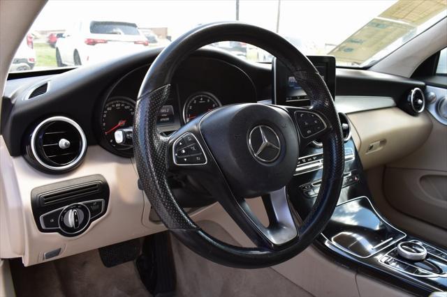 used 2017 Mercedes-Benz C-Class car, priced at $19,991