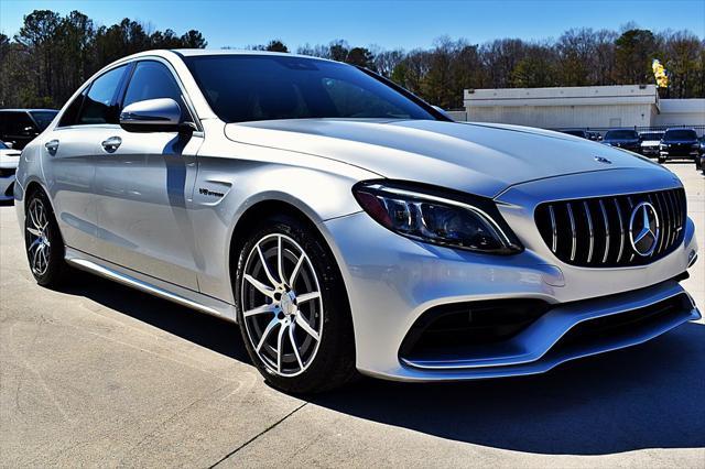 used 2020 Mercedes-Benz AMG C 63 car, priced at $44,491