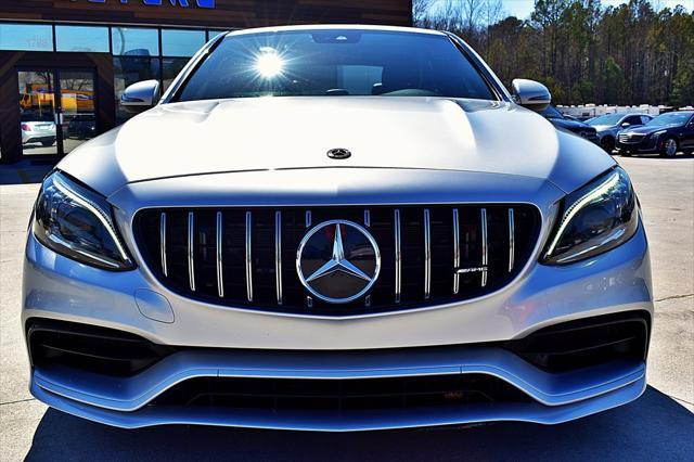 used 2020 Mercedes-Benz AMG C 63 car, priced at $44,491