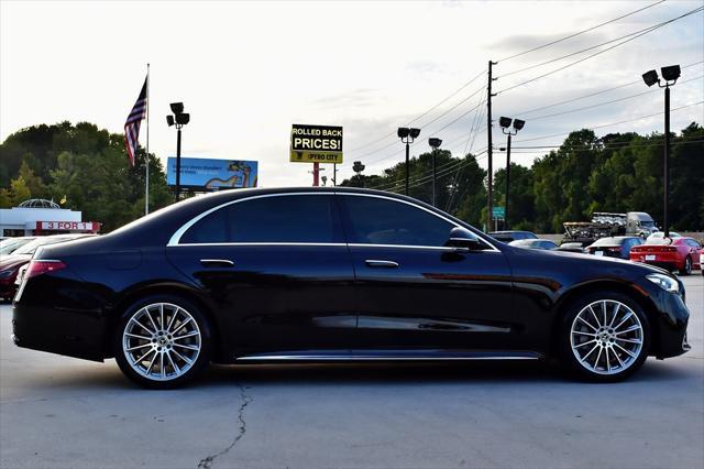 used 2021 Mercedes-Benz S-Class car, priced at $69,991