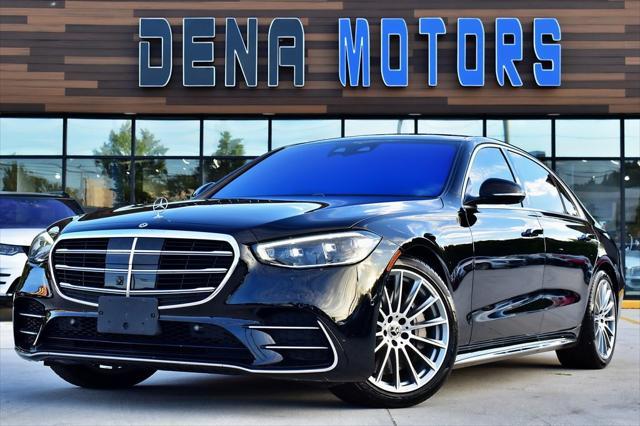 used 2021 Mercedes-Benz S-Class car, priced at $69,991