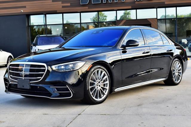 used 2021 Mercedes-Benz S-Class car, priced at $69,991