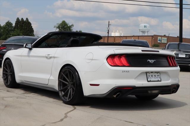 used 2018 Ford Mustang car, priced at $17,991