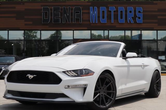 used 2018 Ford Mustang car, priced at $17,991