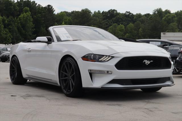 used 2018 Ford Mustang car, priced at $17,991