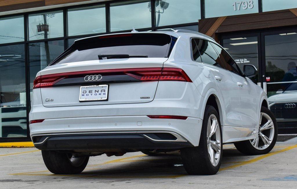 used 2021 Audi Q8 car, priced at $39,991