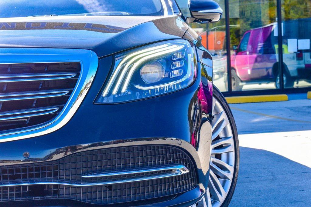used 2018 Mercedes-Benz S-Class car, priced at $38,471