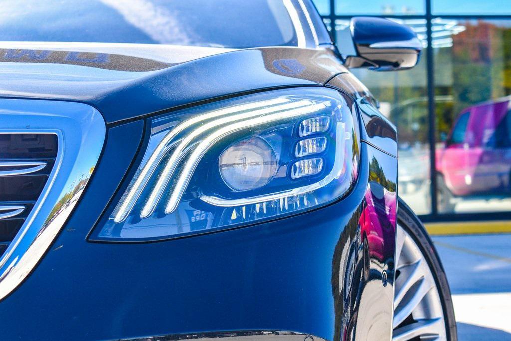 used 2018 Mercedes-Benz S-Class car, priced at $38,471