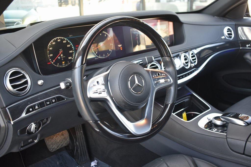 used 2018 Mercedes-Benz S-Class car, priced at $38,471