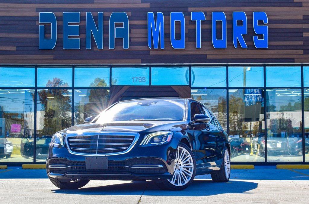 used 2018 Mercedes-Benz S-Class car, priced at $38,471