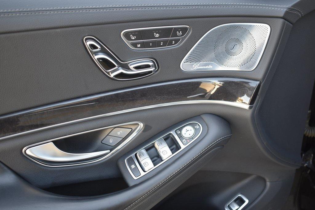 used 2018 Mercedes-Benz S-Class car, priced at $38,471