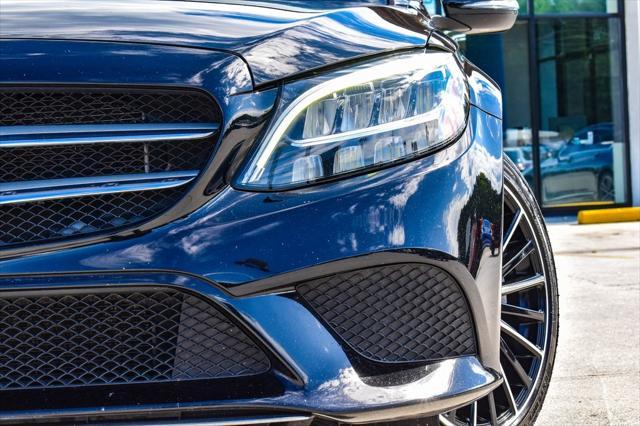 used 2021 Mercedes-Benz C-Class car, priced at $26,348