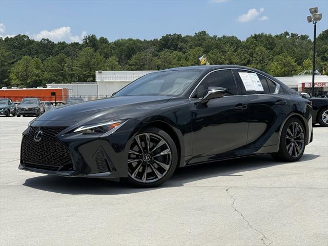 used 2023 Lexus IS 350 car, priced at $43,491