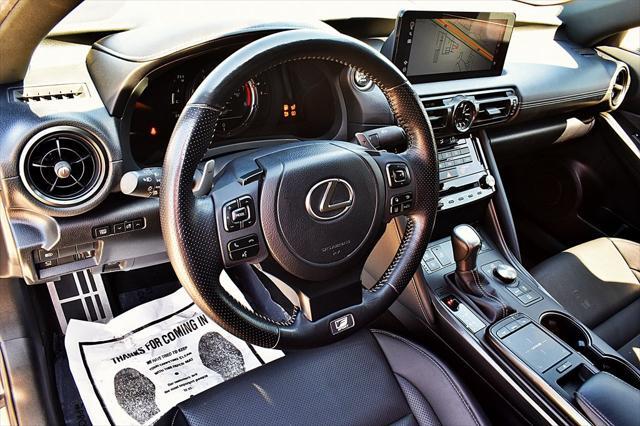 used 2023 Lexus IS 350 car, priced at $42,991