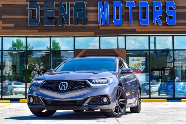 used 2019 Acura TLX car, priced at $18,779