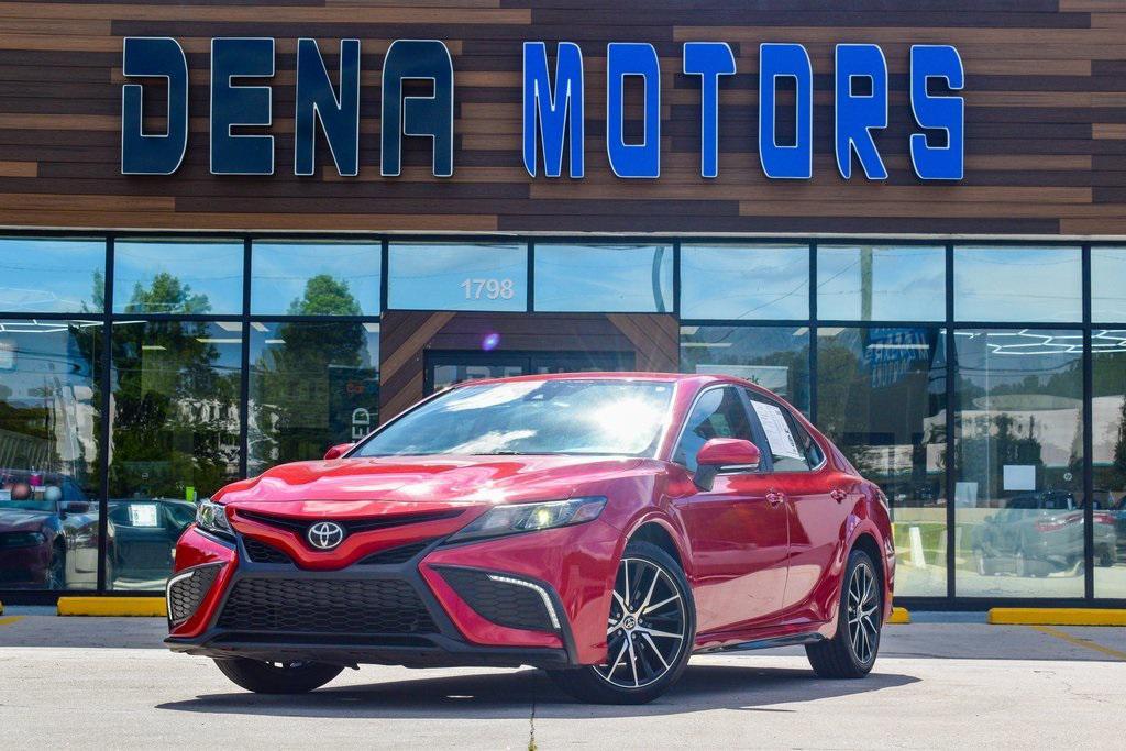 used 2022 Toyota Camry car, priced at $23,611
