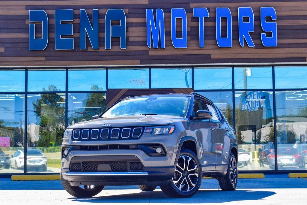 used 2022 Jeep Compass car, priced at $21,280