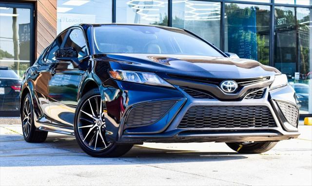 used 2021 Toyota Camry car, priced at $23,459