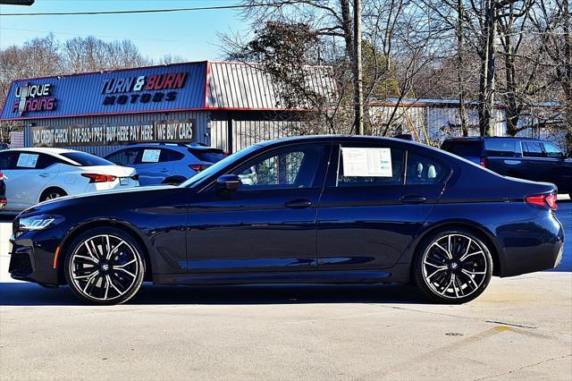 used 2022 BMW 540 car, priced at $40,588