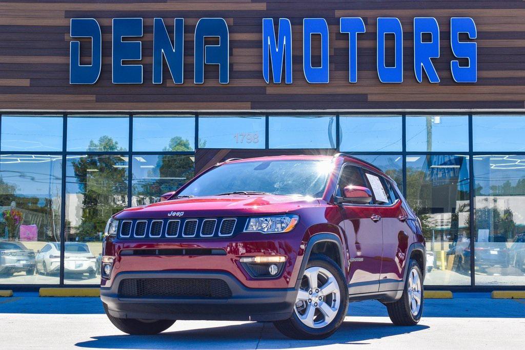 used 2021 Jeep Compass car, priced at $17,937