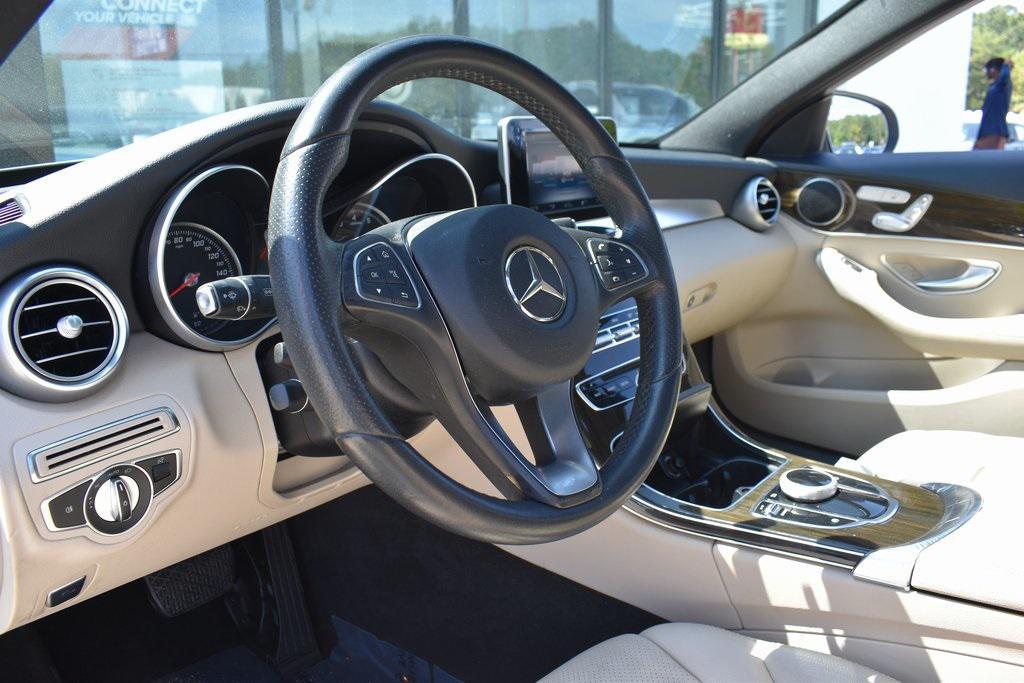 used 2018 Mercedes-Benz C-Class car, priced at $16,991
