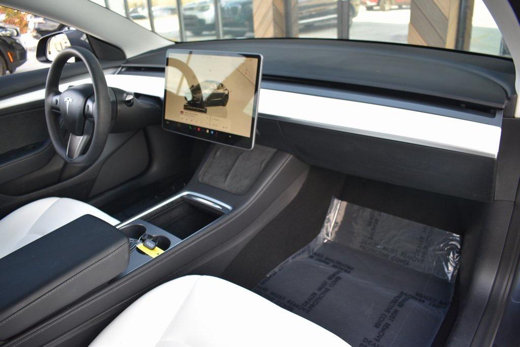 used 2022 Tesla Model 3 car, priced at $25,647