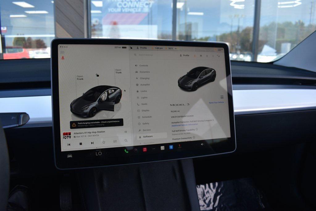 used 2022 Tesla Model 3 car, priced at $25,647
